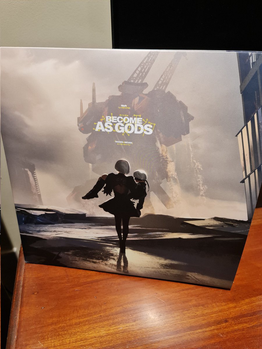SacaeCentral's tweet photo. Finally arrived!! Tracks have been absolutely heavenly on the home system to the bane of my neighbors 😎 Time to crank up "The Sound of the End" even louder!
#NieRAutomata https://t.co/ftd6DEJRRx