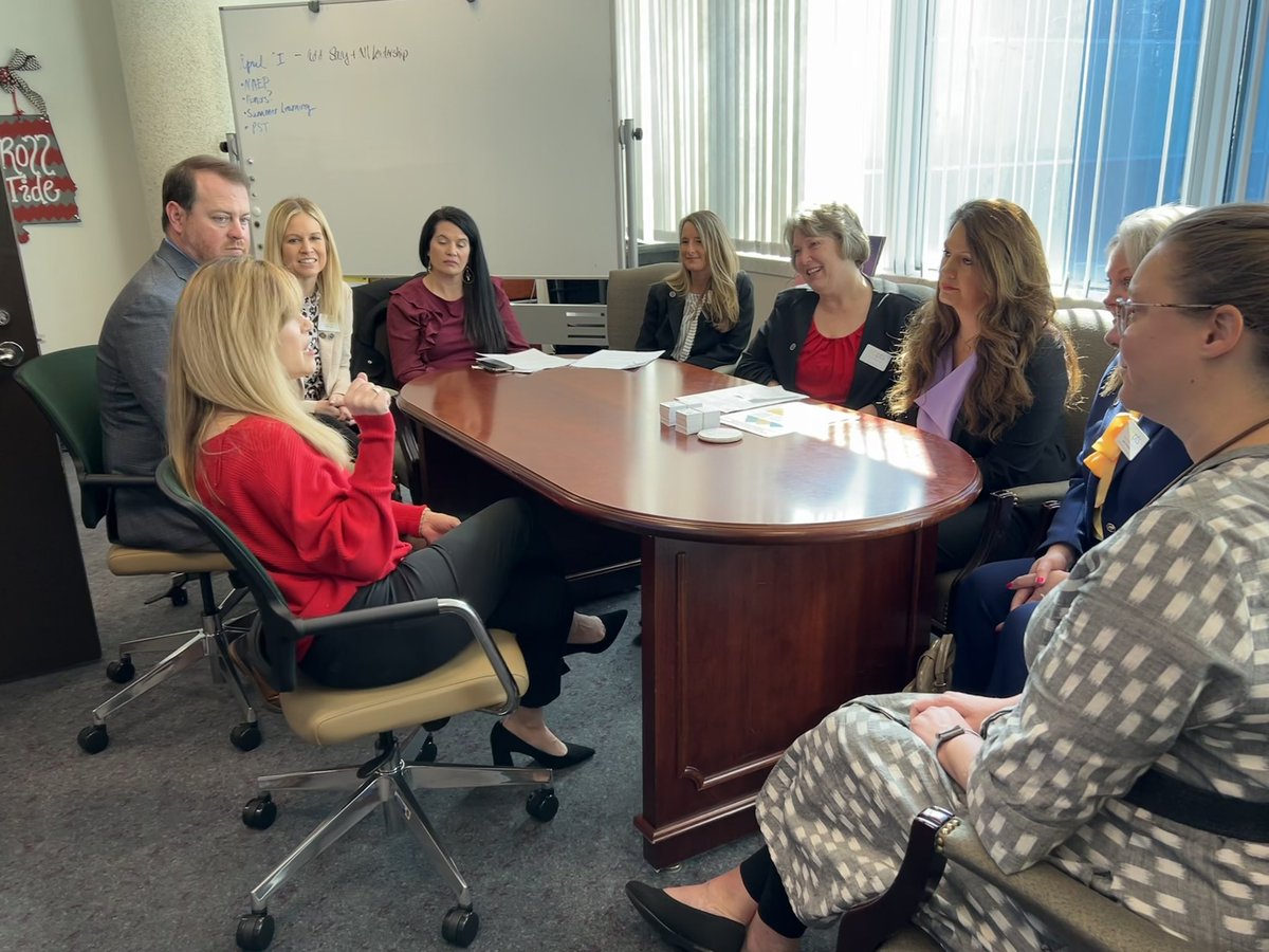 NBCTs representing at the ALSDE and statehouse to advocate for accomplished teaching and leading.  Fellow NBCT Bonnie Short and I were honored to join some heartfelt discussions to improve outcomes for teachers and students.  #NBCTstrong