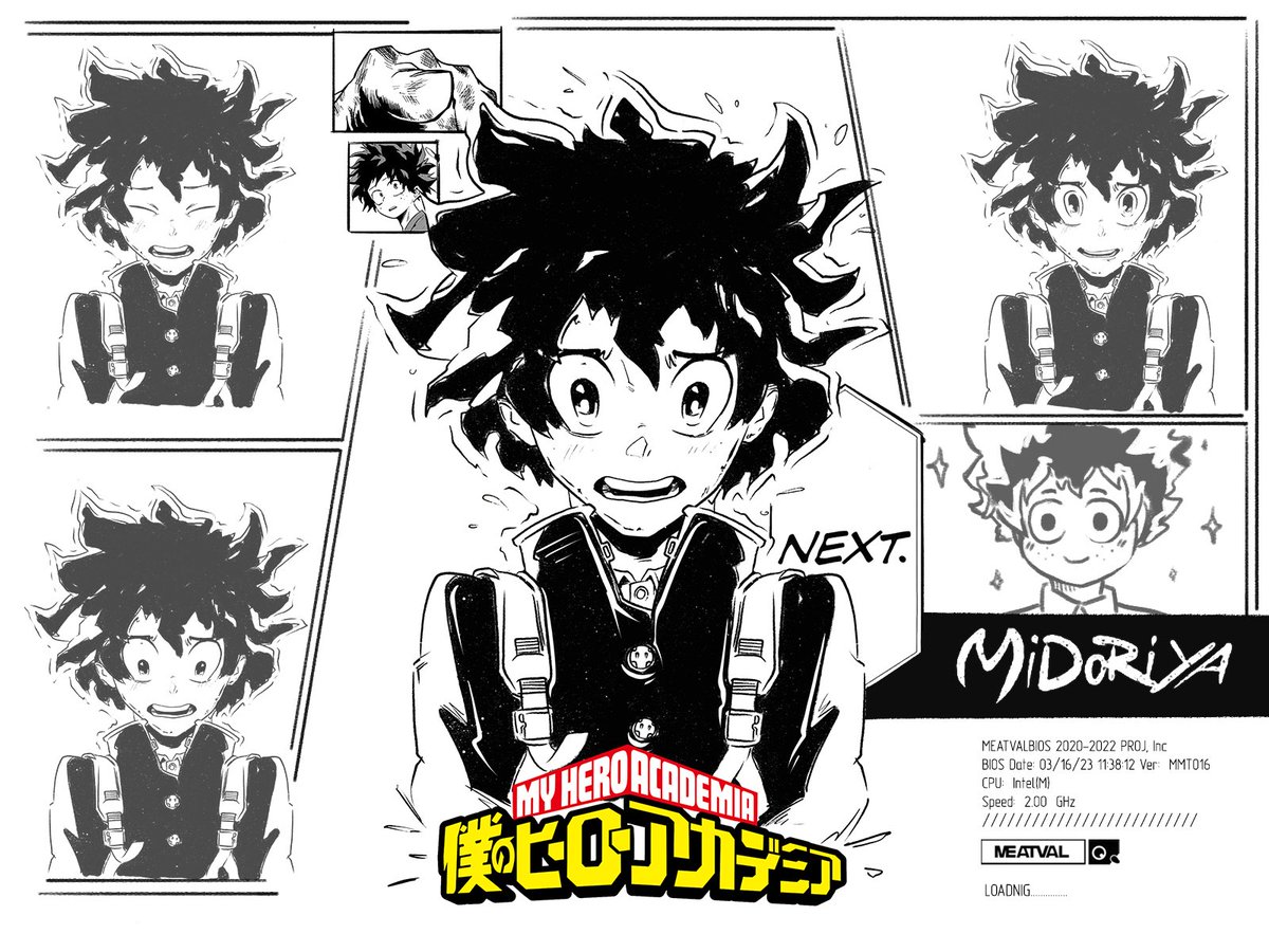 meatval's tweet photo. #izuku_midoriya #MyHeroAcademia  #meatval
Japan Project | 2020-2022
///////////////////
vol 1.0 https://t.co/xdgoxbPt7b