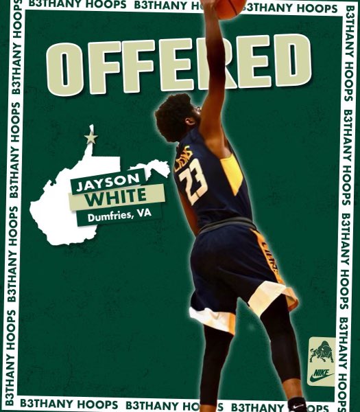 Jayson White (@jaysonwhite17) on Twitter photo Thank you to Coach Johnson for the opportunity to further my academic and basketball career!! @Bethany_MBB <a href="/brad_johnson04/">Brad Johnson</a> #jnw04 Thank you to Coach Johnson for the opportunity to further my academic and basketball career!! @Bethany_MBB <a href="/brad_johnson04/">Brad Johnson</a> #jnw04