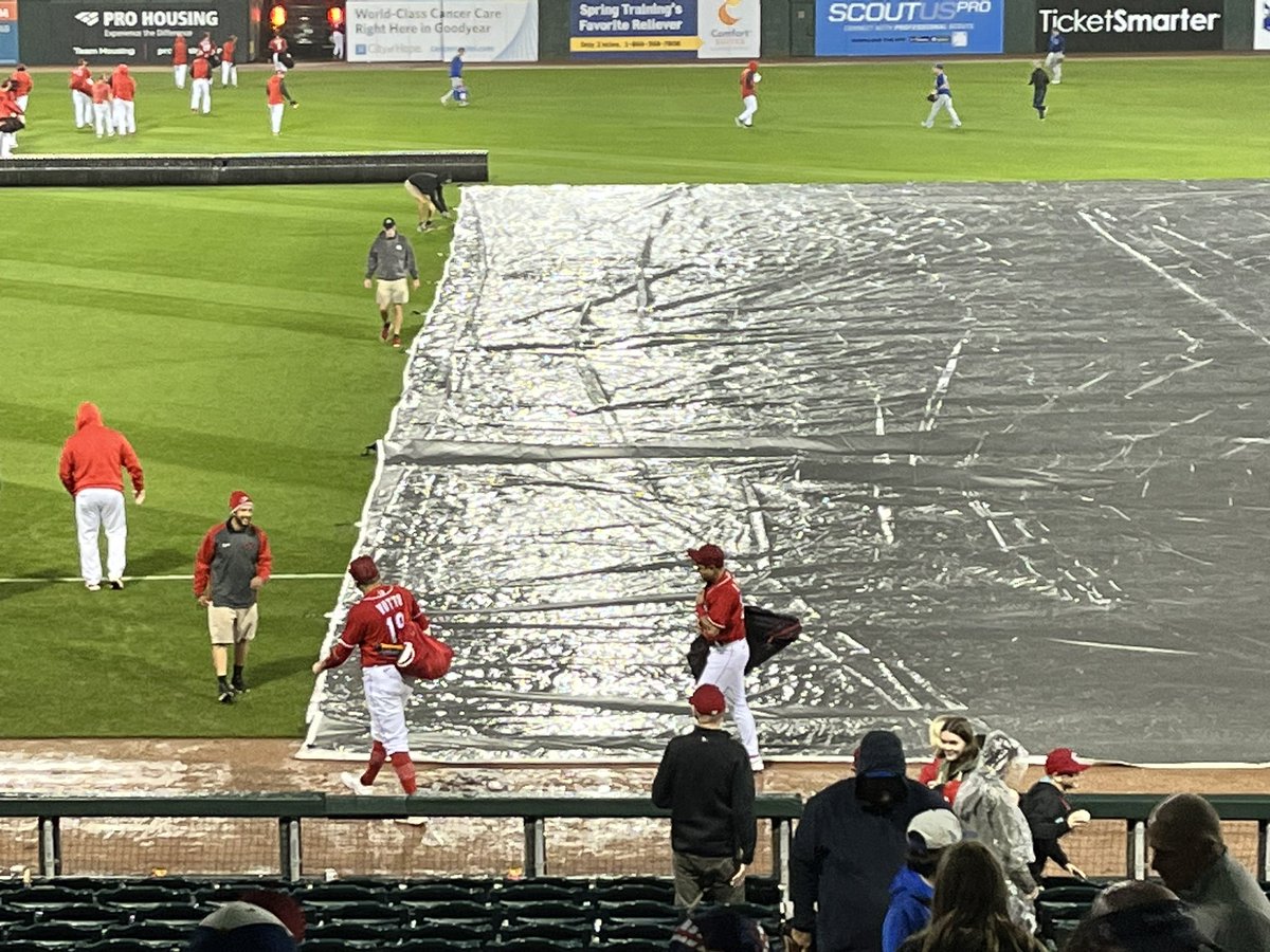 ryandempsey's tweet photo. Started the day washed out at the Grand Canyon and ended it washed out watching the Reds. A picture with @mr_jonesey24 made the night for James. https://t.co/wQFGSKUKdq
