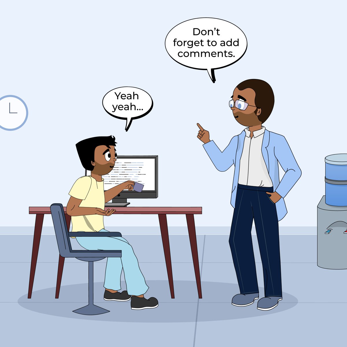 scaler_official's tweet image. Everyone learns the importance of comments the hard way.

#SCALER #Programminghumour