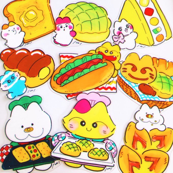 にゃお〜んパンはこんな絵柄ですおたのしみにー3/18(土)夜8:00 