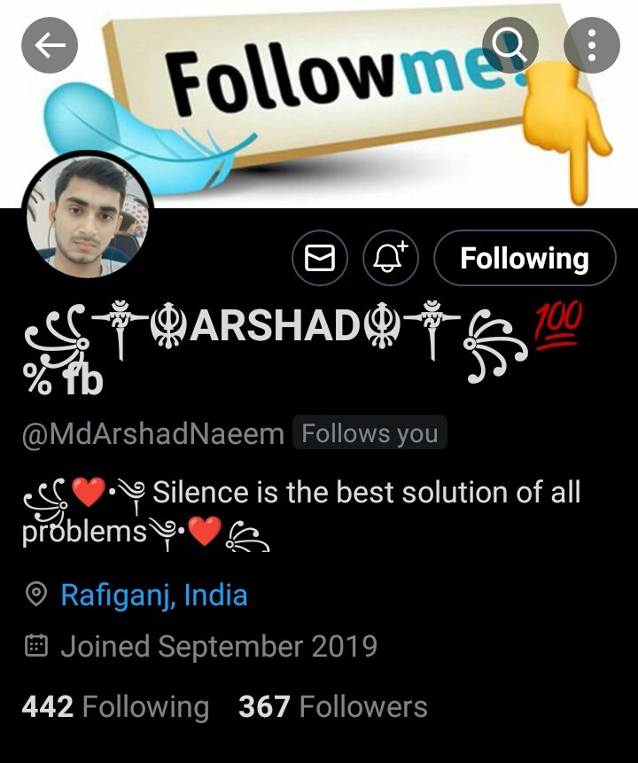 मेरे #दोस्त  <a href="/MdArshadNaeem/">𝗫 𝗡𝗼𝘁𝗶𝗳𝗶𝗰𝗮𝘁𝗶𝗼𝗻</a>. 
को #follower बढ़ाने में मदद करें। 
@A313327SokatAli <a href="/Afan_Aoz/">Afan 🌹جان</a> <a href="/asiyaimam15/">Asiya Imam</a> <a href="/FaridaS77790080/">Farida Shaikh</a> <a href="/Haque267/">Haque</a> <a href="/Hashmisrar/">Israr Hashmi</a> <a href="/masrat_khanday/">Masrat Khanday 🇵🇸</a> <a href="/MIHaque10/">Dr. M. I. Haque🎉</a> <a href="/Mustafa06742579/">Mustafa Hamid</a> <a href="/NikhatFatma09/">Nikhat Fatma</a> <a href="/Shiza____Khan/">Shiza khan (شیزا خان) 🇵🇸</a> <a href="/SNaz86635426/">S Naaz</a> <a href="/momina_naaz/">S.K.Shaikh.</a> <a href="/IMshamstrz/">Shams Tabrez شمس تبریز</a> 
Lk.  Rt.