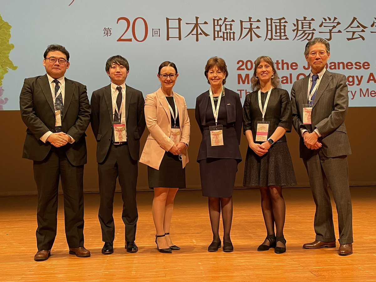 Such a lovely trip to Japan and so glad to meet new friends. JSMO and ASCO joint symposium, CAR T and bispecifics. JSMOs 20th anniversary. Such a great experience. @JessicaHawleyMD did a great talk on CAR T/bispecific in prostate ca