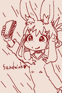 「ちかごろのらくがき2デフォルメ 」|うちうのイラスト