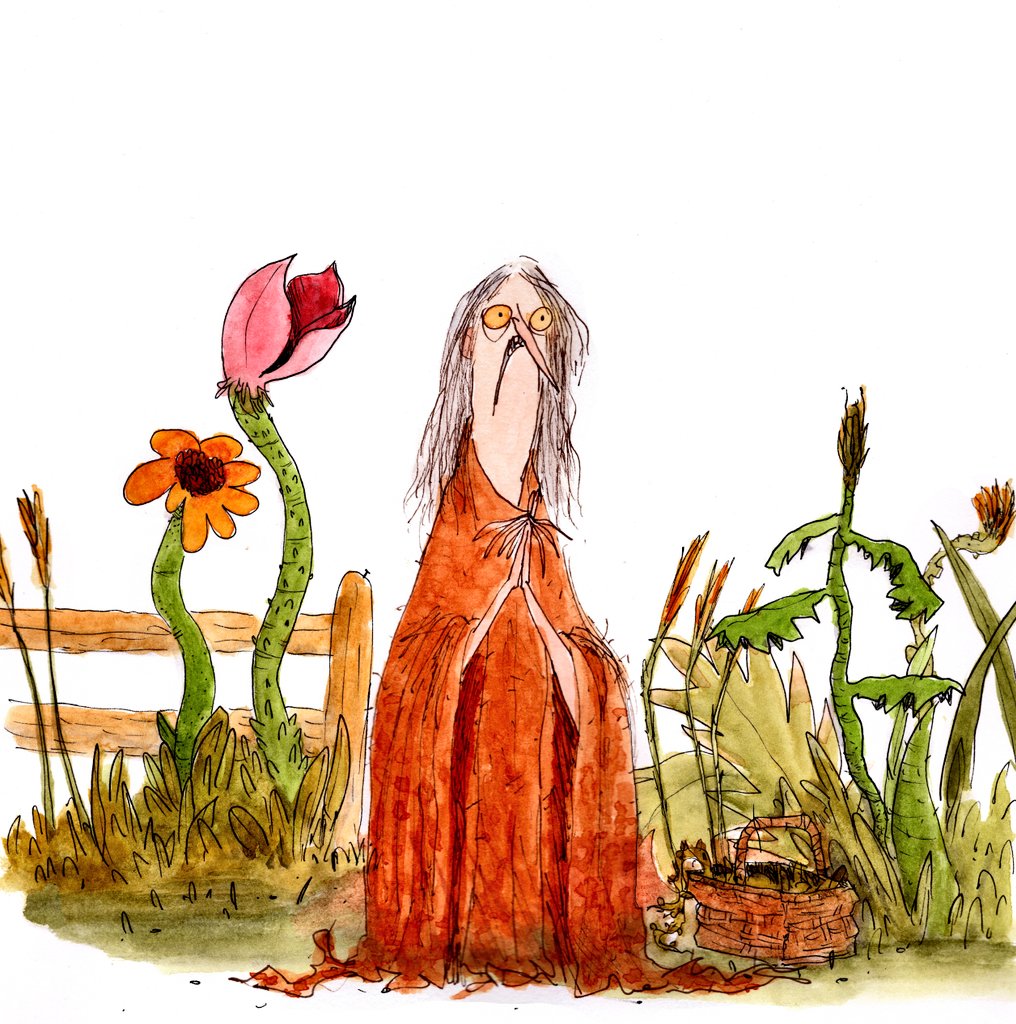 She lived all alone.