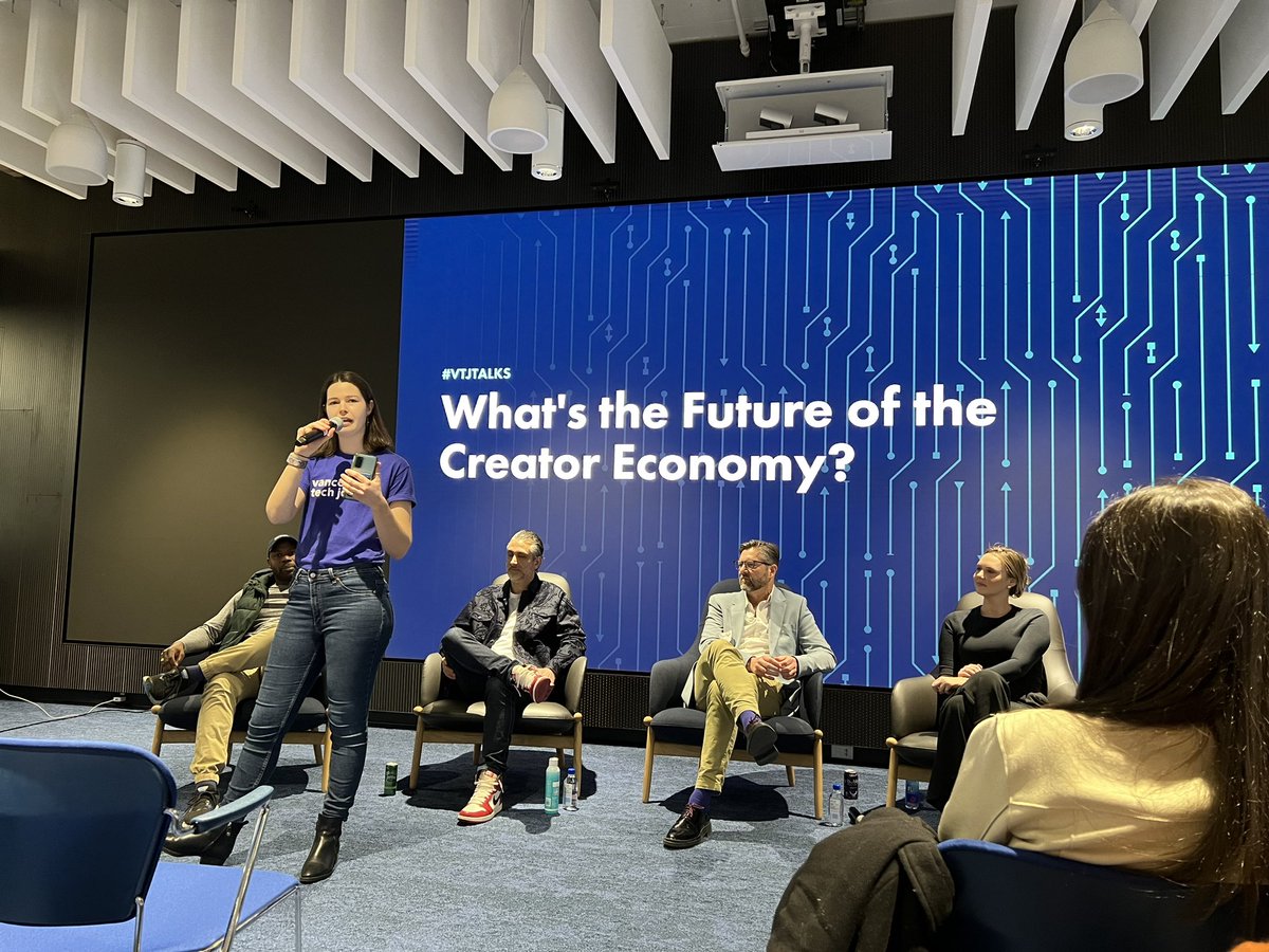 DesignHabits's tweet image. Thanks @vantechjournal for the event tonight! Lots to noodle on as somebody who is just starting to write on Substack and build an audience.