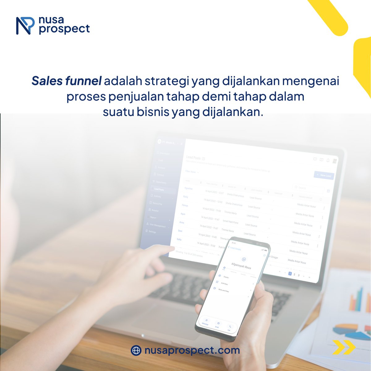 nusaprospect's tweet image. Memaksimalkan Potensi Penjualan Anda dengan Sales Funnel yang Efektif 🚀💰 #SalesFunnelSuccess #MaksimalkanSales  #ConvertMoreCustomers #sales #software #salesfunnel #nusaprospect