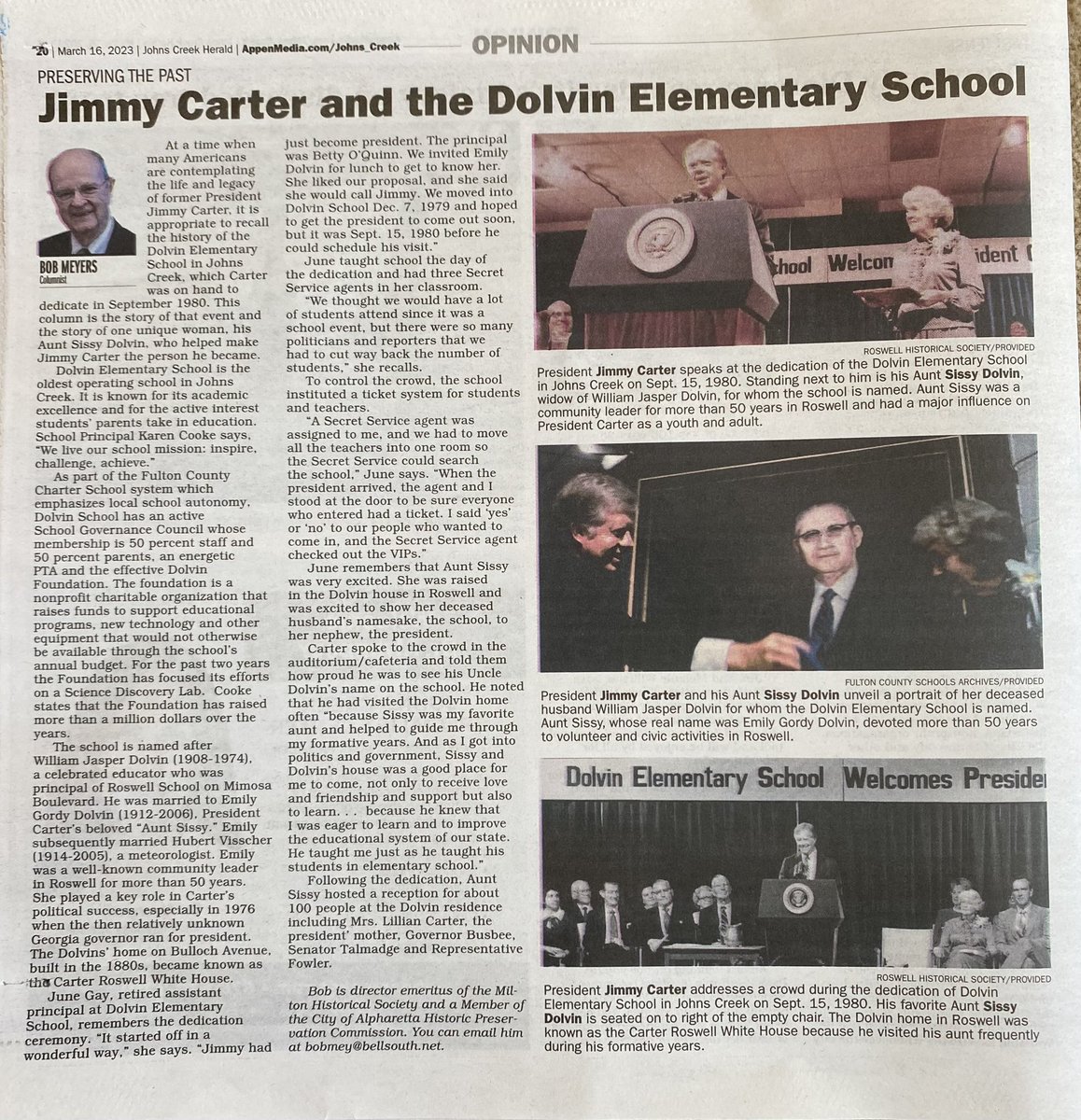 It’s exciting to learn about the history of our #DolvINcredible school!