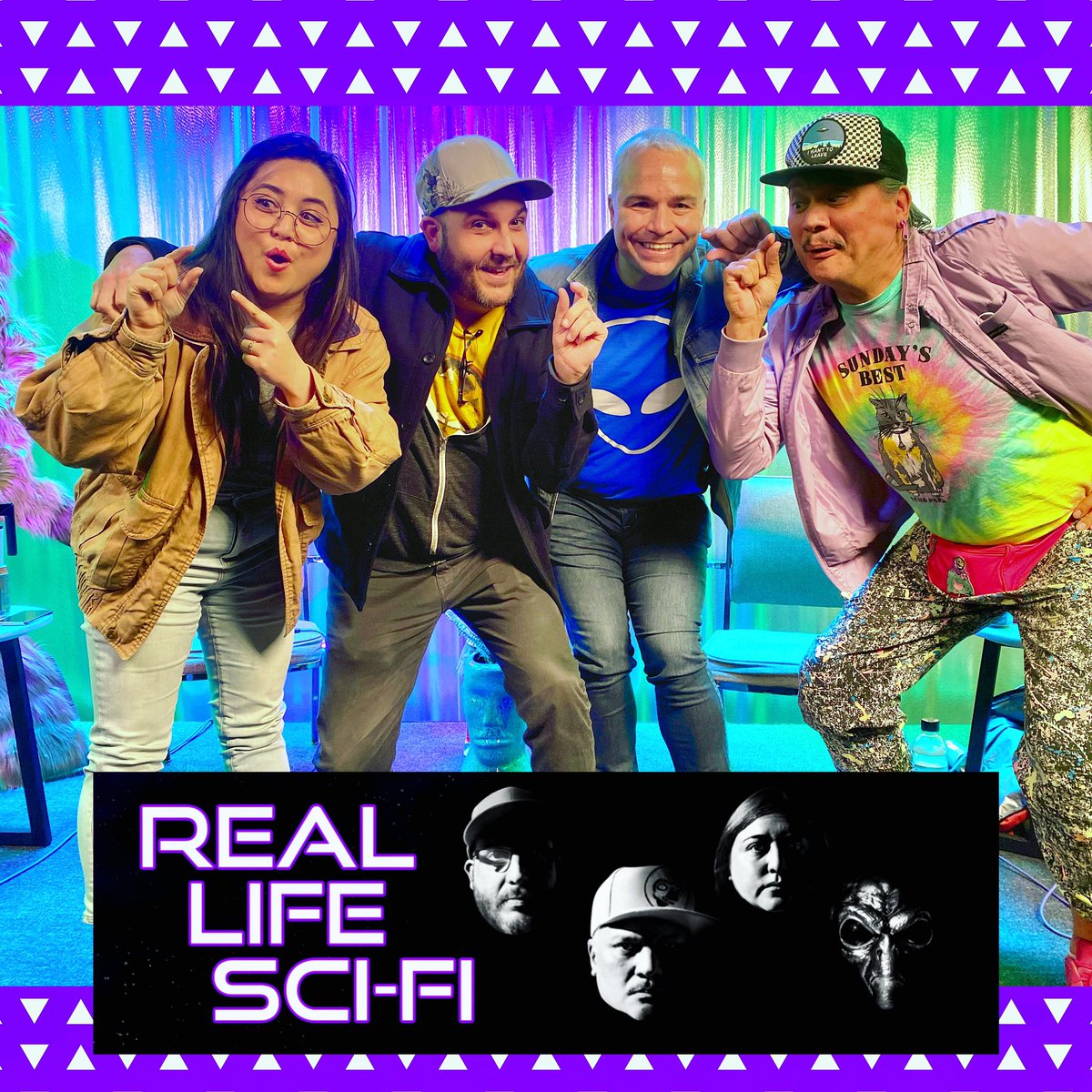 RealLifeSciFi1's tweet photo. #RealLifeSciFi ep395 #microufos #microuap with Tyler Spiers is out now. Could #aliens or #intelligentlife be here and be tiny? #fermiparadox #uap #ufo     link in bio or wherever you listen to #podcasts #paranormal #comedy #podcast #contemporaryMythology https://t.co/z9YOv9wnAW
