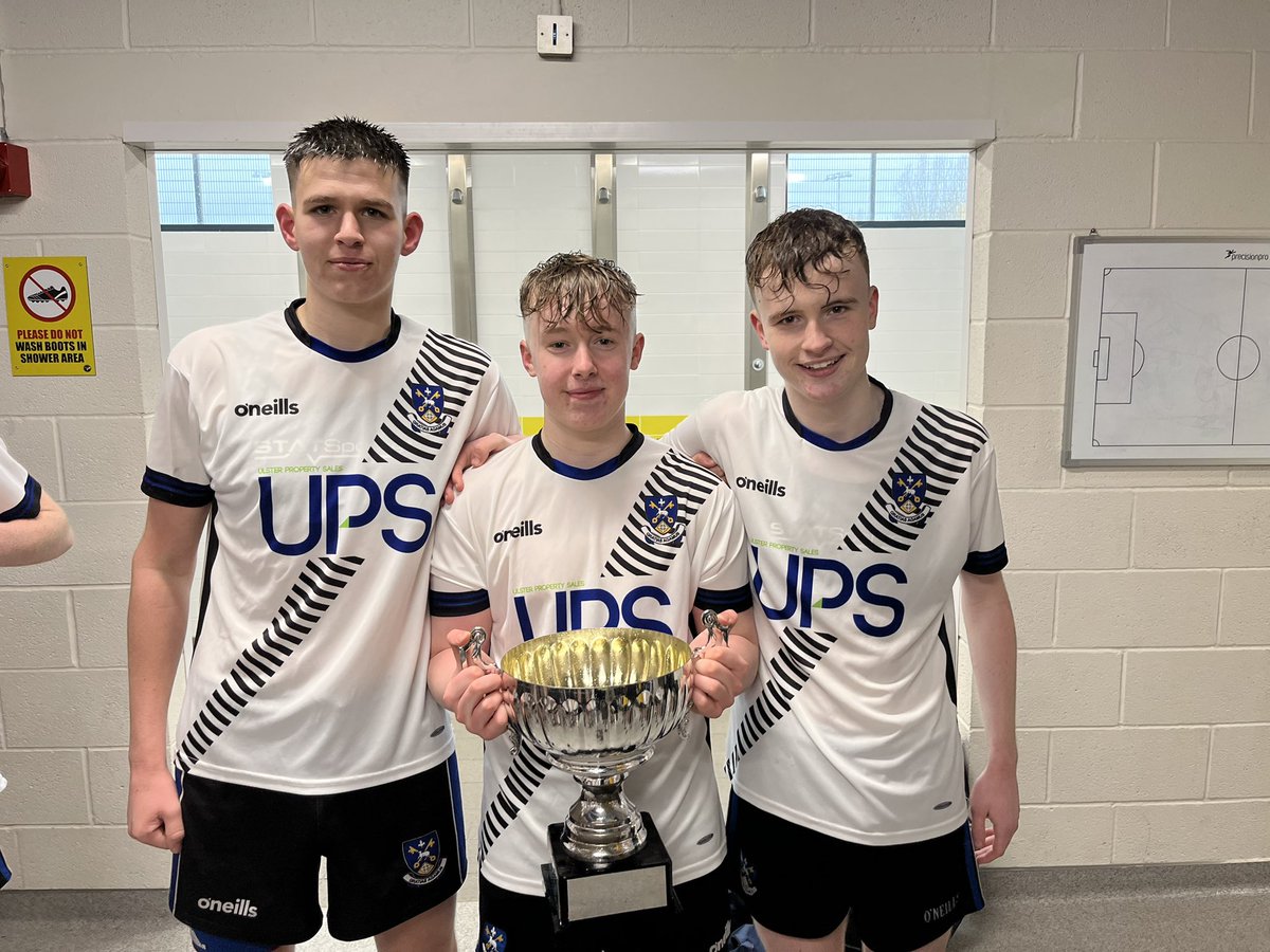 OLSPCKPE's tweet image. Breaking news 🚨⚽️

Our Year 12s are Belfast Cup champions! Congratulations to Mr McGlade &amp;amp; the squad. Lots of training and hard work going on behind the scenes, culminating with a clinical performance at Blanchflower stadium today. Goal scorers: Cal, Owen and Luke. #teamknock