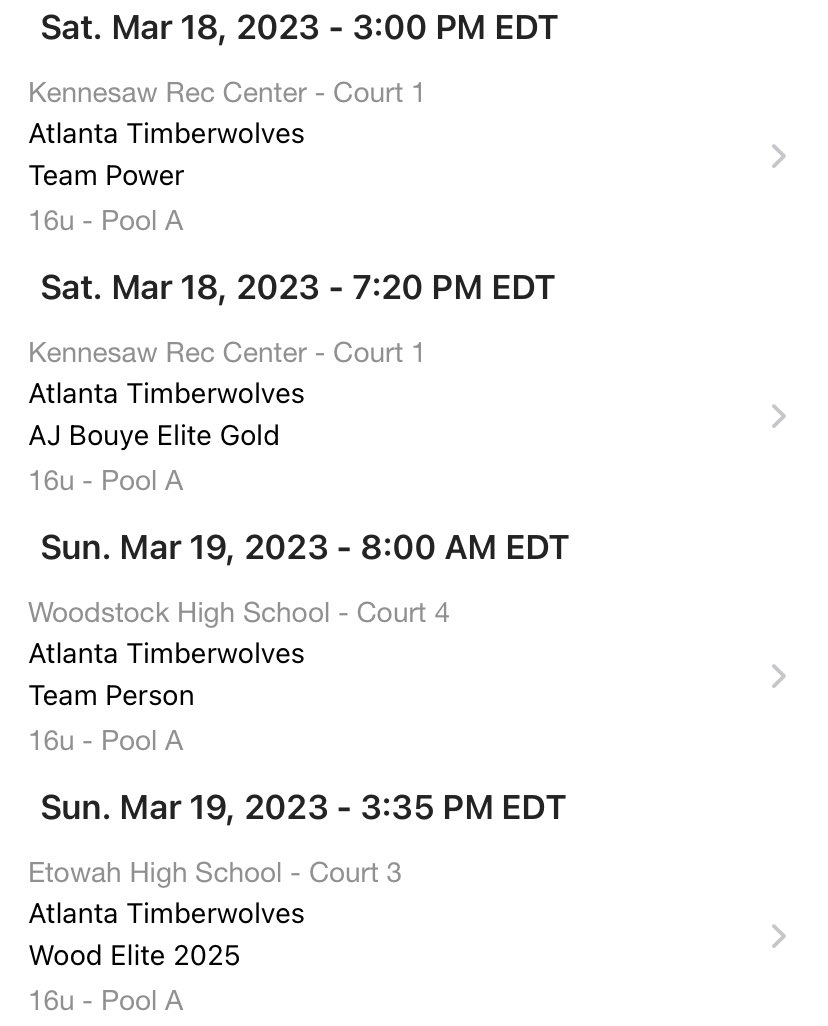 Scott Samach (@gtscott717) on Twitter photo Looking forward to <a href="/OTRHoops/">On the Radar Hoops Events</a> The Opening this weekend. Here’s our 16U roster & schedule for the weekend. Games live streamed on BallerTV and game film available on Hudl as well! Looking forward to <a href="/OTRHoops/">On the Radar Hoops Events</a> The Opening this weekend. Here’s our 16U roster & schedule for the weekend. Games live streamed on BallerTV and game film available on Hudl as well!