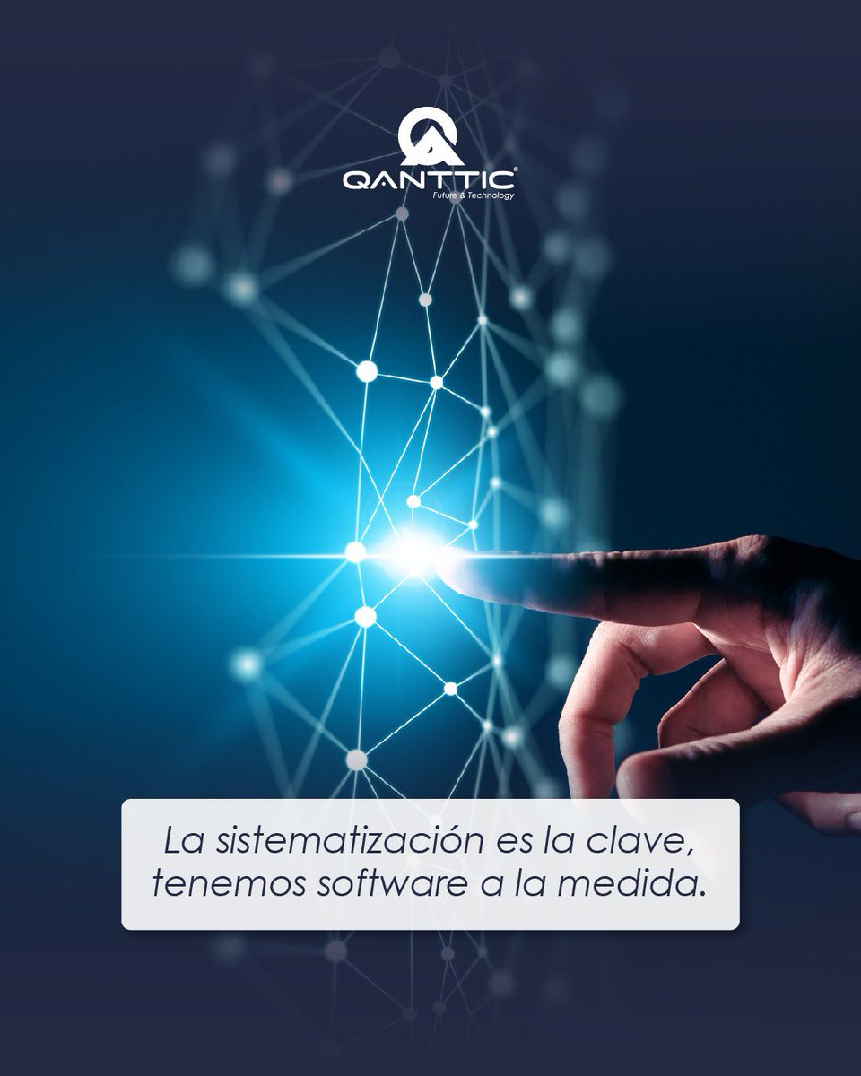 Qanttic's tweet photo. Una de las claves del éxito en las empresas es la optimización de los recursos disponibles. La manera de hacerlo es con la sistematización de procesos.
Escríbanos por WhatsApp +57 314 810 4022 para conocer más o entre a https://t.co/o7jy1SKDXE 
.
.
.
#qanttic #enlanube https://t.co/kHHOR4jWwL