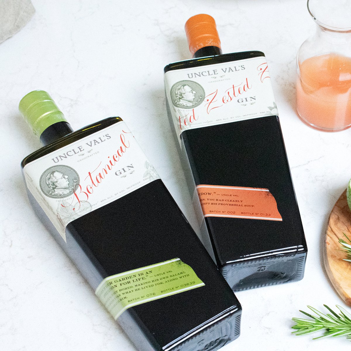 UncleVals's tweet photo. Named one of @WineEnthusiast's top spirits of 2022 with a score of 96 points, Uncle Val's Zested Gin is a citrusy must-have.
#unclevalsgin #handcrafted #zested #musthave https://t.co/HPs27o4BeN