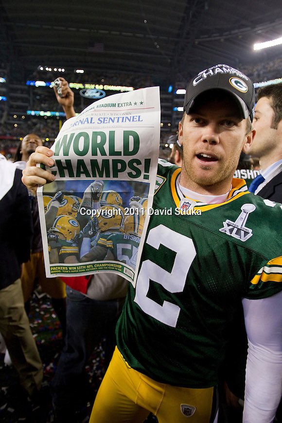 ShowtymeZack's tweet photo. The last remaining Packer from the Super Bowl 45 team:

Mason Crosby #GoPackGo 🧀 https://t.co/pbtUXlVZ6a