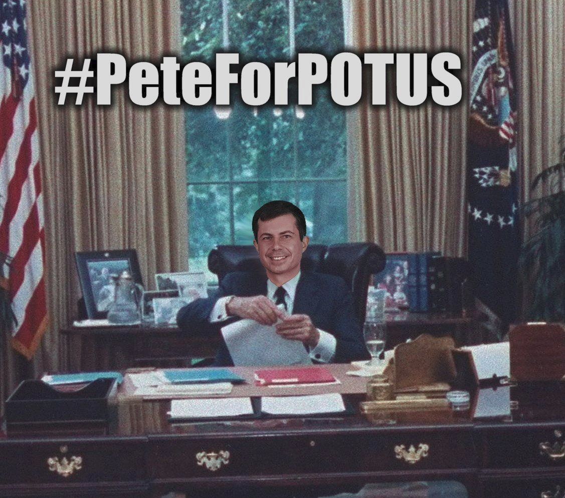 TommyMacyV's tweet photo. @squirrelpalooza @Chasten #PeteForPOTUS https://t.co/GBnJGIsbBT