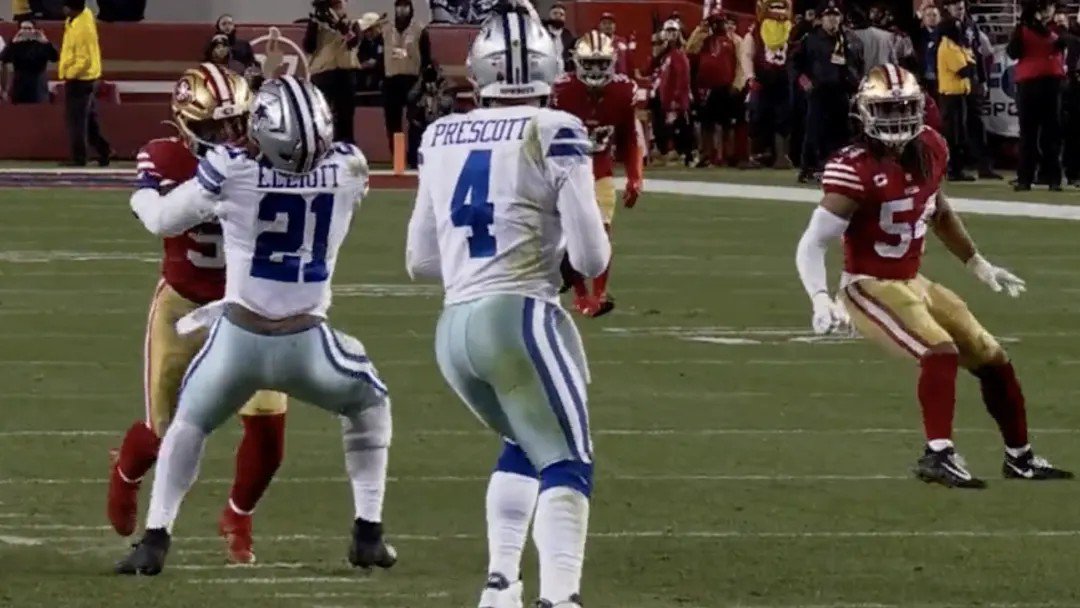 Aaron_Rodgers_'s tweet photo. @crazy_kirt 1. Zeke https://t.co/hl7CK4hw0x