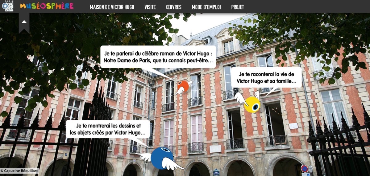 Lettres_edu_num's tweet photo. 📖 #Contextualisation | #ExpositionVirtuelle

🔶 Pour découvrir #VictorHugo et mieux entrer dans ses romans, la #Muséosphère et @parismusees proposent une visite virtuelle de l’appartement loué par l’écrivain sur l’actuelle place des Vosges à #Paris. 

👉 https://t.co/ZnssZw42IT https://t.co/USnjPnjusI