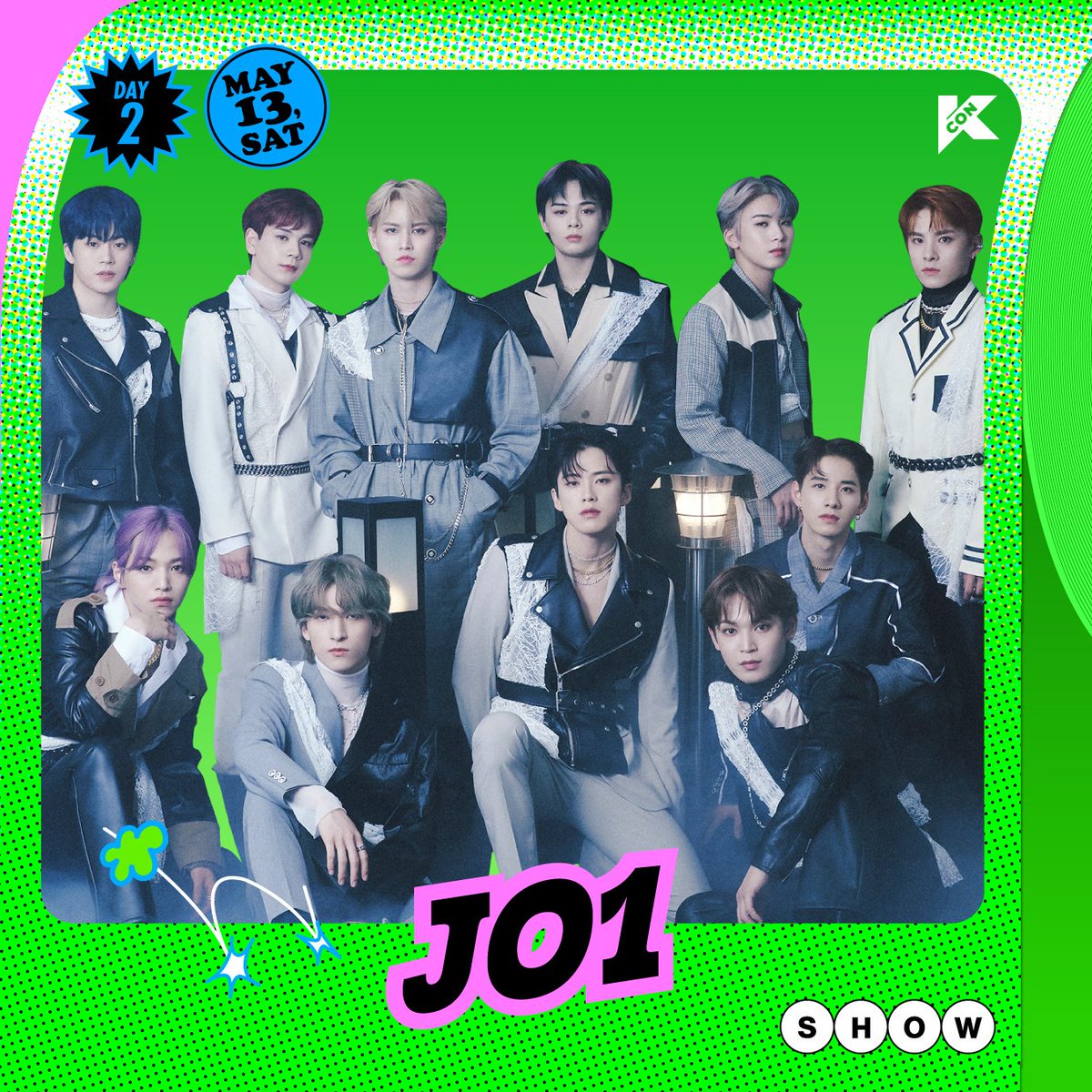 KCON JAPAN のラインナップ来た‼️ 
JO1はDAY2の5月13日(土)ね💙 AB6IXと同じ日だけどデフィちゃんと絡みあるかな？☺️
#KCON2023JAPAN 
#JO1 @official_jo1 