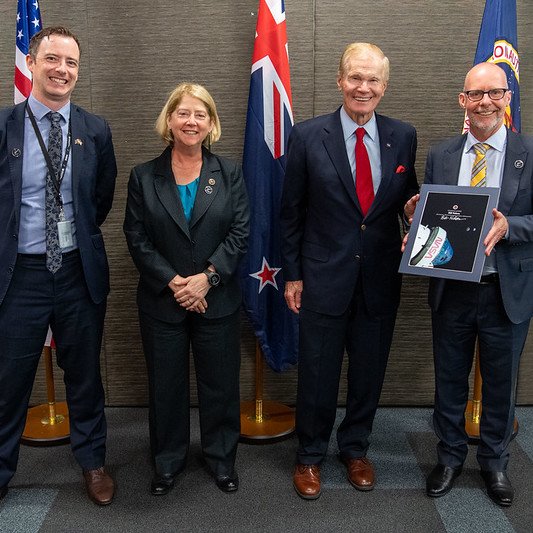 A great meeting with <a href="/NASA/">NASA</a> yesterday! This was an opportunity to discuss how we’ll take our science and technology collaboration further. Watch this space.