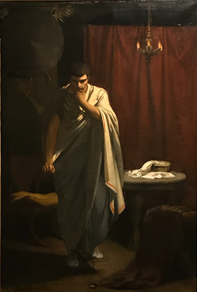 Brutus by Émile Zipelius (1862)