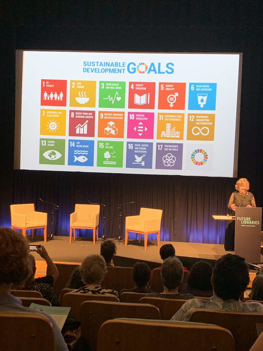 rayneetweet's tweet photo. Public library services are integral to achieving #SDGs. As keepers of knowledge, cultural heritage, access to ICT, breaking down barriers to access, community connectors. There are 320 libraries in Qld! @coffeemiss @slqld #slqfuturelibraries https://t.co/FA8u4pBTnb