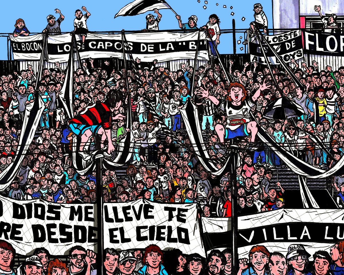 Felices 110 Años #AllBoys !!!
Al barrio y mis amigos, feliz cumpleaños!!!

#floresta #blancoynegro #110 #futbol #Argentina #Diegolan #Dibujos