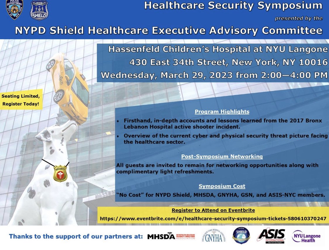 ASIS NYC tweet media