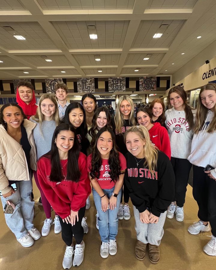 OSU_SpiritSquad's tweet photo. We are delighted to announce Bella Skoog as our next new team member joining us for the 2023-2024 season! #gobucks #buckeyes #ohiostate #cheer #collegecheer #allstarcheer #highschoolcheer #partnerstunt #tumbling #cheerscholarship @OLHScheer https://t.co/g08wEQPD62