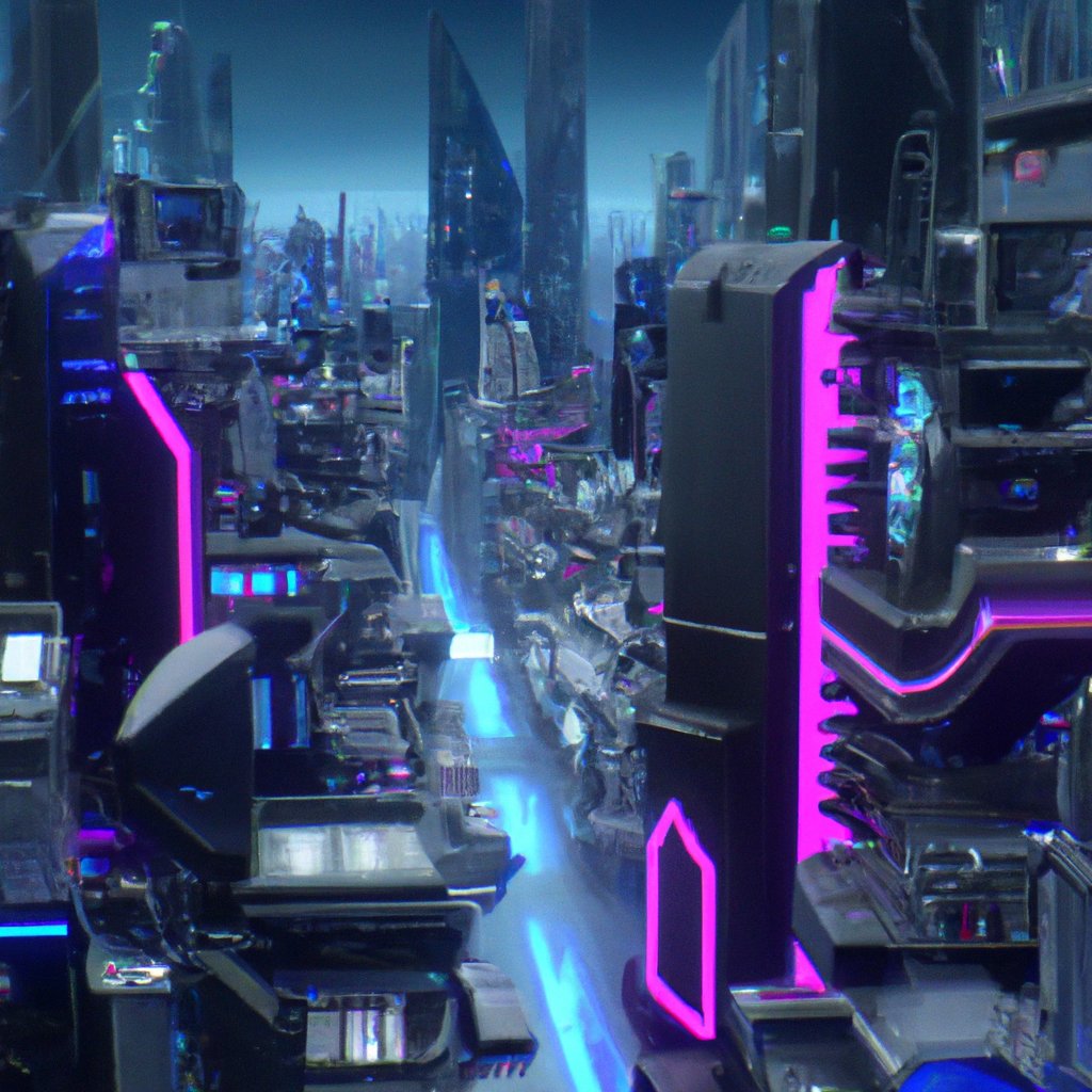AutomatedCity's tweet photo. This is a beautiful image of an automated cityscape! #AI #Robotics #Automation #DailyPic #AUTOC. We are inspired by what AI technology can create and can't wait to see what's next! https://t.co/GZOGTSUFku