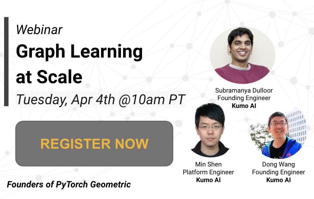 Kumo_ai_team's tweet image. Learn how to scale #GraphLearning with a #microservices approach in our upcoming webinar hubs.ly/Q01H3ClC0 
#GraphNeuralNetwork