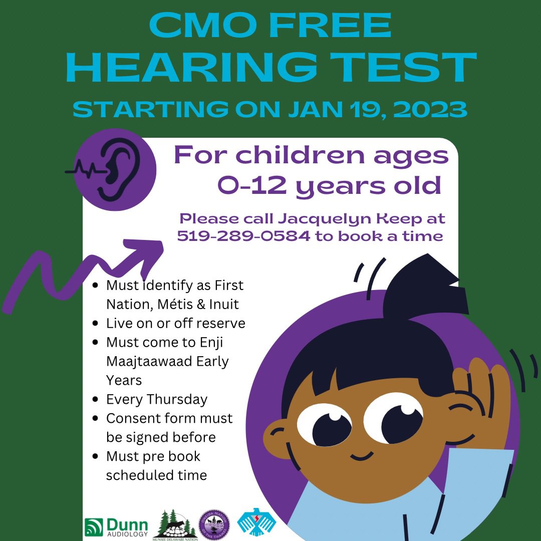 Free CMO free hearing test #CMO #hearingtest