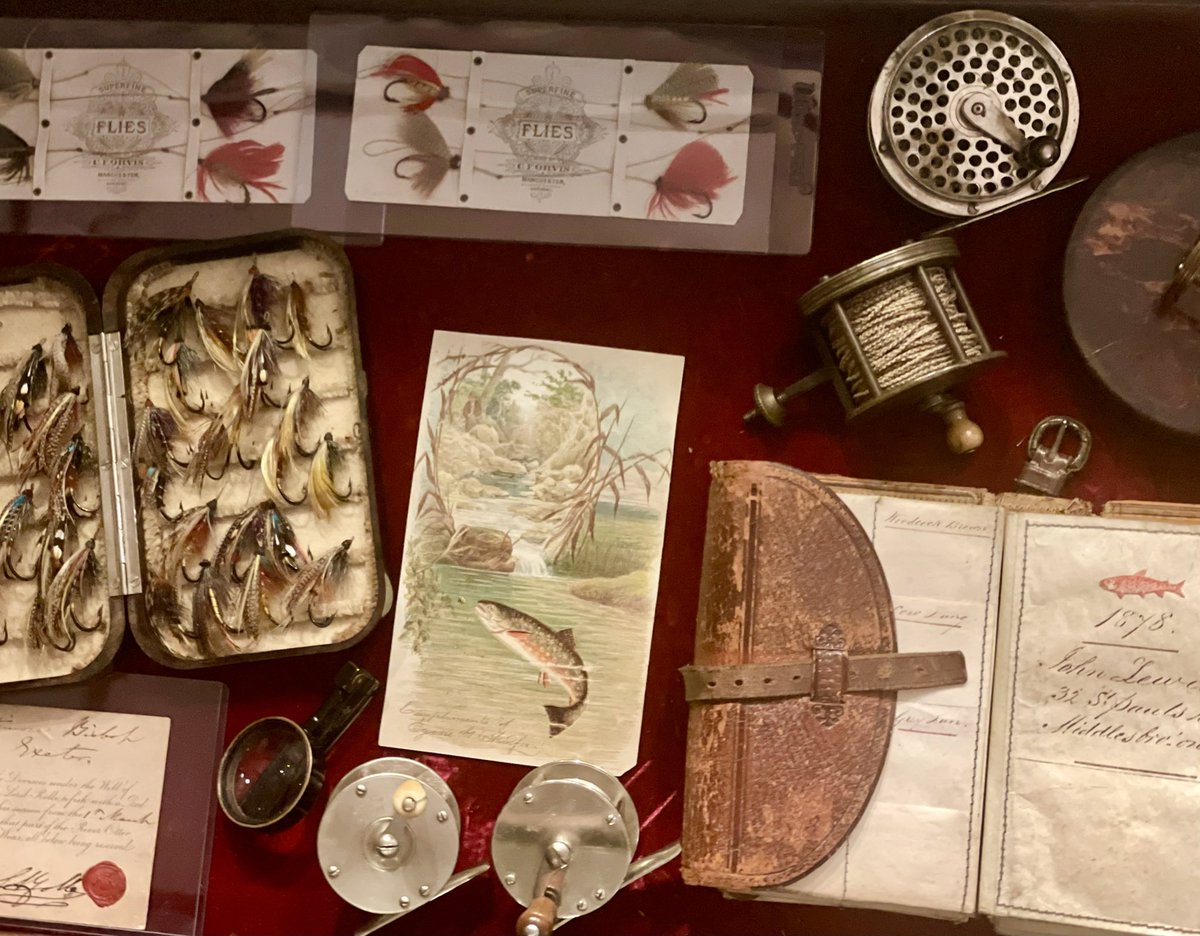 TreasuresFly's tweet image. Looking forward to signing books and selling antique tackle at the Maryland Fly Fishing and Collectibles Show Sat. March 18th 9AM to 4PM at Towson Univ. #marylandflyfishing #marylandflyfishingshow #flyfishingtreasures #antiqueflytackle #vintageflytackle #flyfishing #flyreels