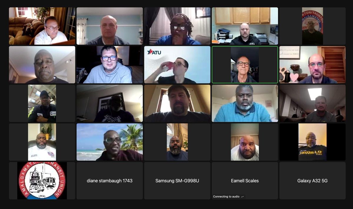 ATUComm's tweet photo. This evening, International President John Costa convened a meeting of the ATU #FirstTransit Joint Industry Council (JIC) to discuss the finalization of the sale of First Transit to Transdev and the impact on our Locals, our members and our Union. https://t.co/EsRYbPm6jU