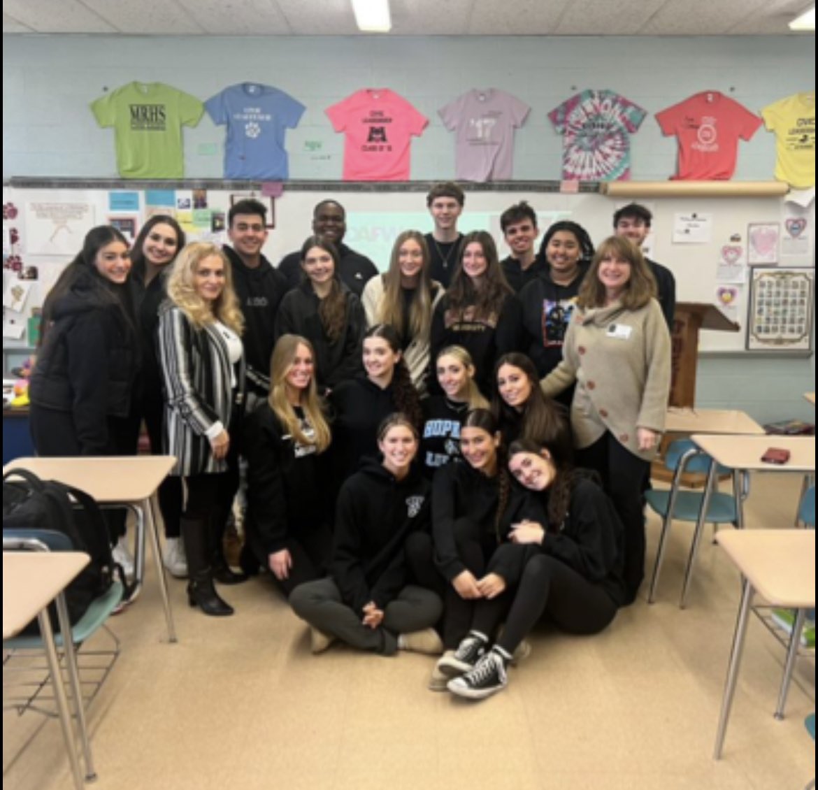 today we had the chance to meet with representatives from the tigger stavola foundation to discuss what we have planned for national drug and alcohol awareness week!