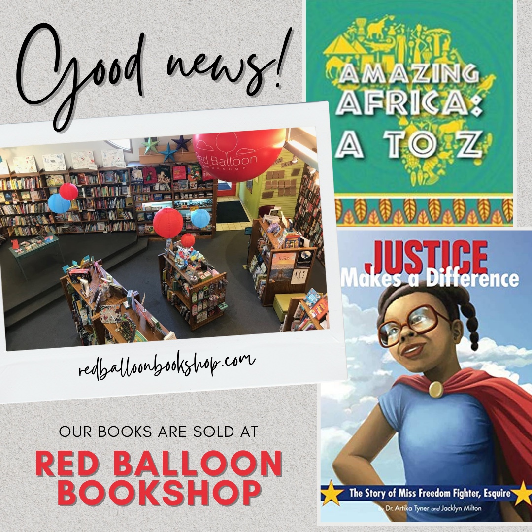 DrArtikaTyner's tweet photo. Thank you @redballoonbookshop for featuring our #ppgj collection. Stop by and purchase a few great books for spring break. Happy Reading! https://t.co/2Y8992sMbM