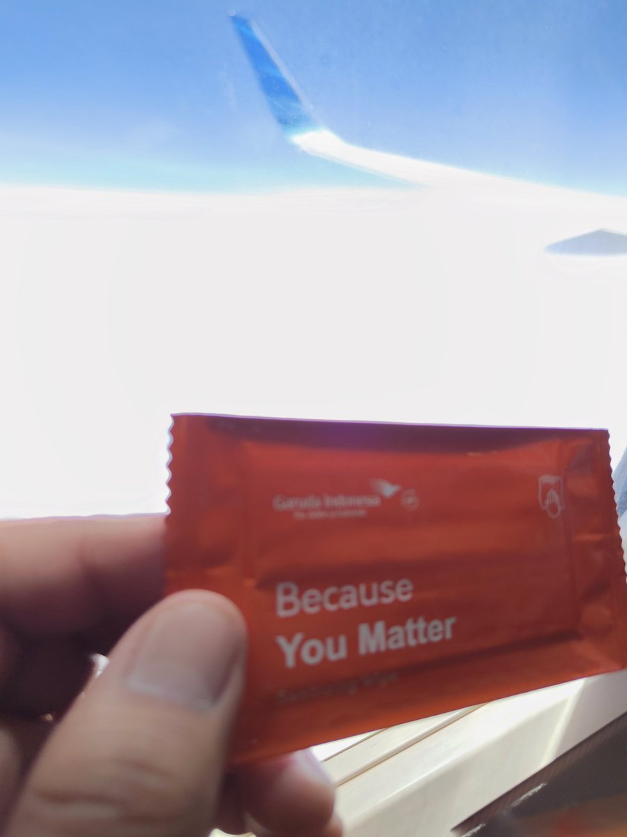 That's right guys ,Hana Pateih 😁
<a href="/IndonesiaGaruda/">Garuda Indonesia</a> 
@BTJ_AP2
#GA141