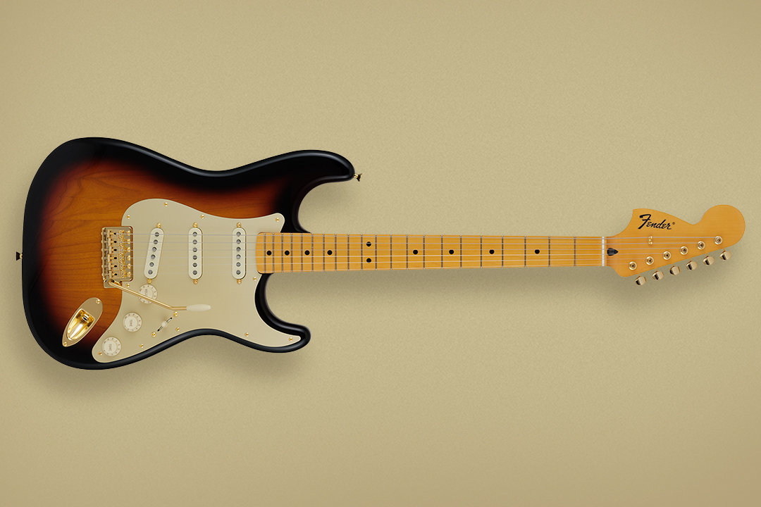 Fender_Official's tweet photo. 本日発売！『Made in Japan Traditional Stratocaster® Limited Run Reverse Head』

目を惹くリバースヘッドを採用した本モデルは、グロスフィニッシュのアルダーボディと通常のモデルにはないアノダイズドピックガード及びゴールドパーツを採用。完全数量限定販売🎸

詳細: https://t.co/pYcnPqjAsL https://t.co/tzF0wBwtaI