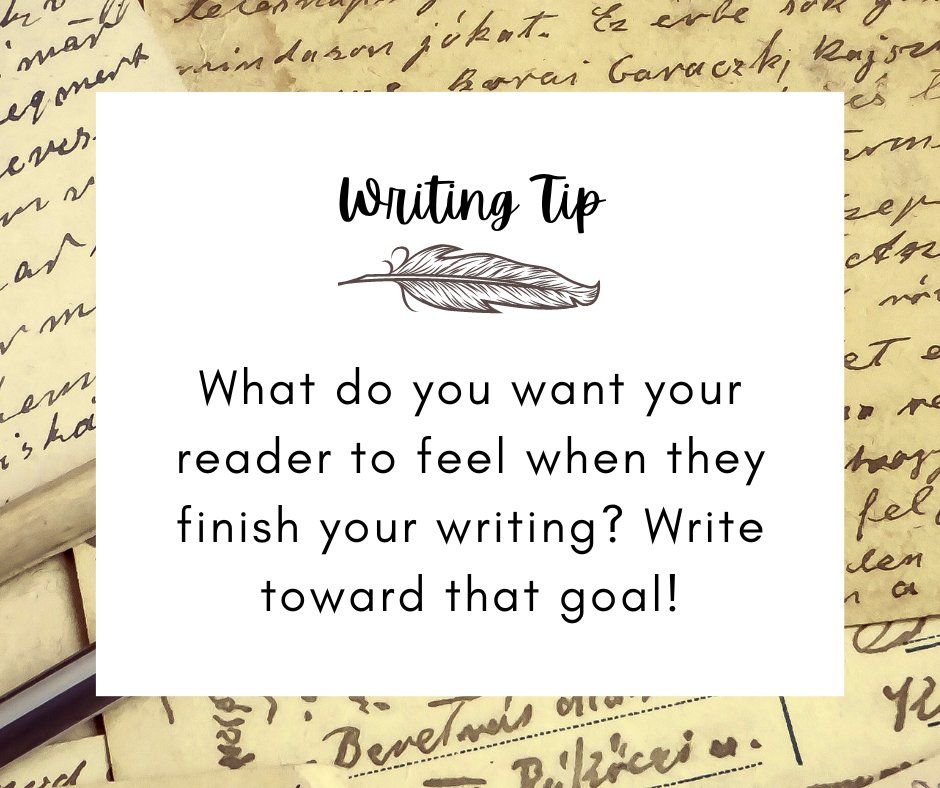 Home2Teach's tweet photo. Don't just focus on where you want to take the plot of your story. Think about the feeling! #writing https://t.co/LezrVypxjm