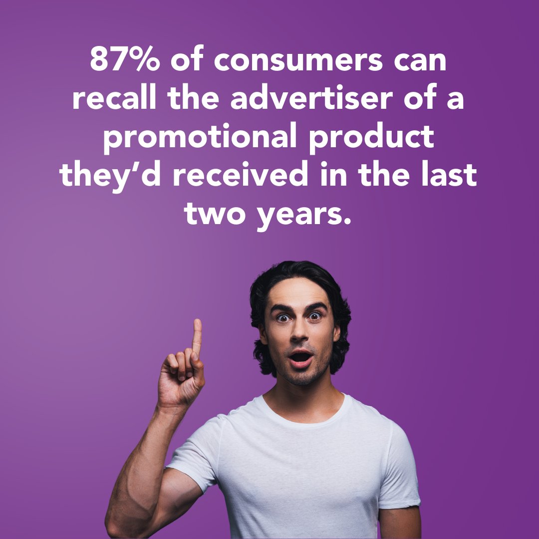 LgpHub's tweet image. Did you know that 87% of people can remember the #brand behind a promotional item they&apos;ve received in the last two years? 🤯  🤯  

#LGP #WeMakeItSimple #Marketing #promotionalproducts #Swag #SmallBusiness #brandawareness #firstimpression