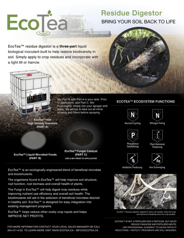 Bring your soil back to life with @ecotea_tm