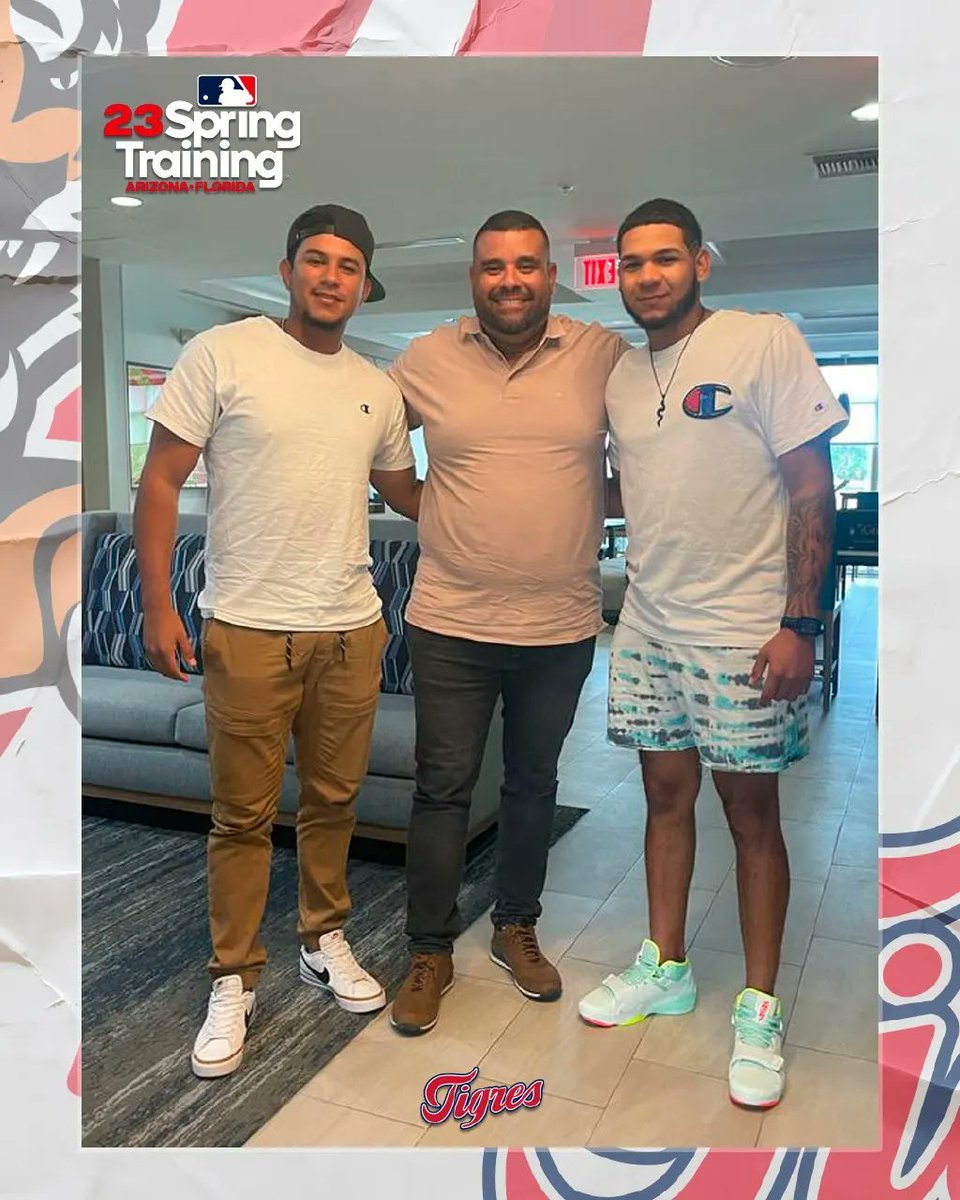 4ta foto ➡️ con los lanzadores zurdos Daniel Juárez y Javier Atencio. 

¡Vamos con todo rumbo a la temporada 2023-24 de la LVBP! 

#SomosTigreros #TigrerosEnST