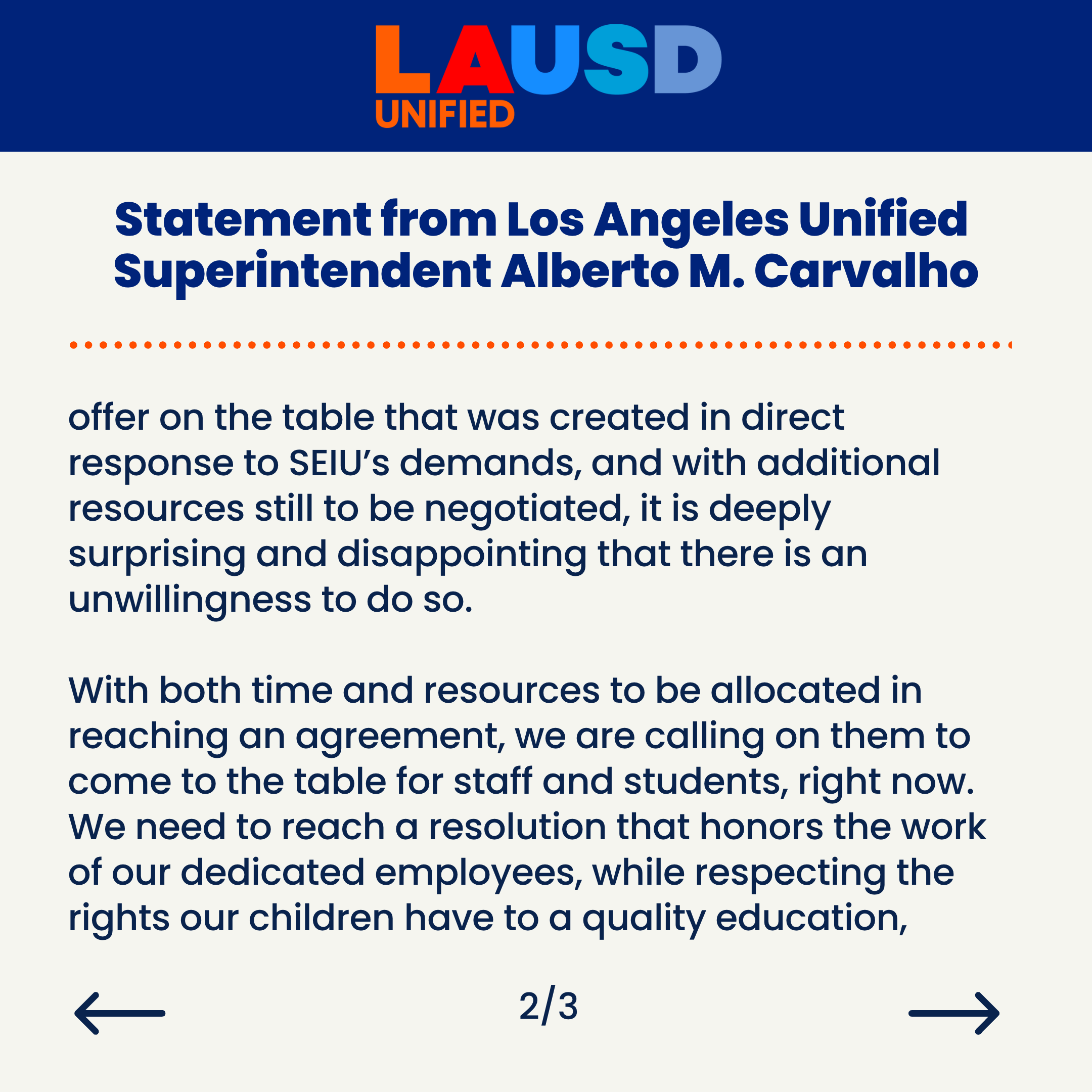 LAUSDHR (LAUSDHR) / Twitter