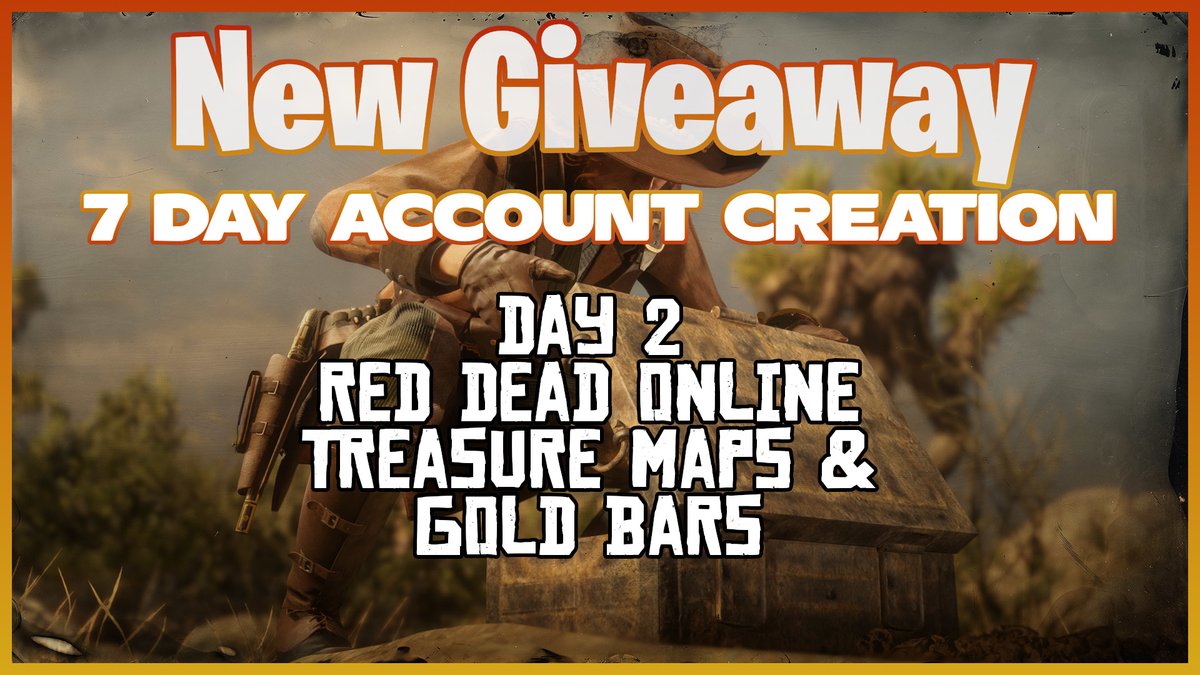 2_SmokinBarrels's tweet photo. Day 2 of giveaway account creation
Red Dead Online
Collecting Maps and grinding gold Bars
Rank 1, Come join the fun!
https://t.co/ShQCej0Bfo https://t.co/KHbl6i8veq