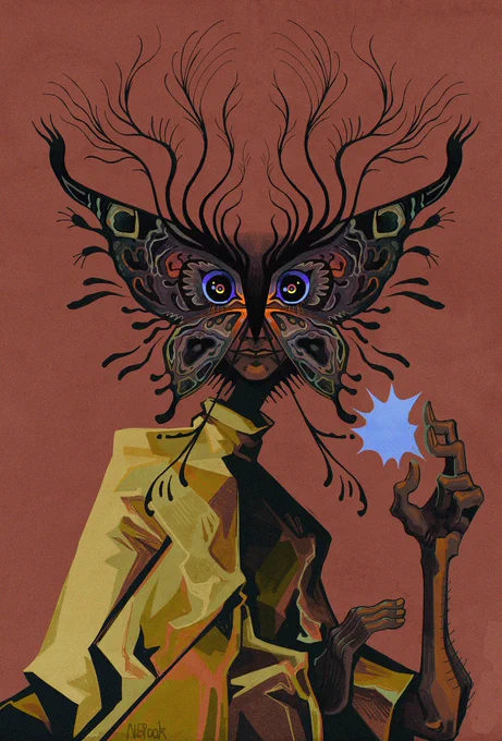 This piece has had a tight grip on people for some uknown reasons to me for quite a while now, both here and and tumblr. I guess people really like butterfly people   