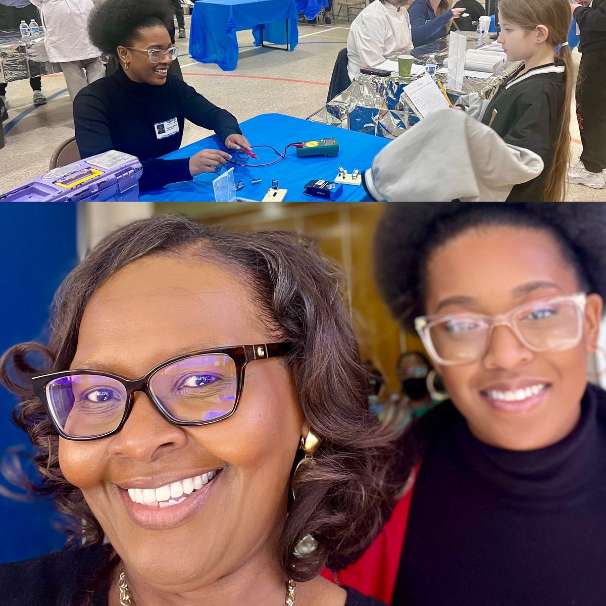 Our @ChatsworthSch 5th graders had the opportunity to interact with Ms. Johns, a Computer Engineer during our Career Fair.  Thank you to one of my favorite computer engineers and my cousin! #CollegeandCareerReady #capableconnectedandsecure