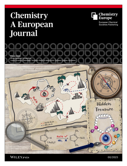 ChemEurJ's tweet photo. #OnTheCover Liquid Dynamics Determine Transition Metal-N-Heterocyclic Carbene Complex Formation (Holloczki) https://t.co/LR1sNyTAxj @Degyetem https://t.co/LIgWrgpVmB