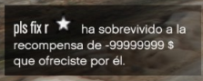 LlanesIsaa's tweet photo. Hola, quería saber si alguien sabe que es esto y como se puede solucionar, no sé si es un bug o un hack. Es un cartel que aparece junto con la llamada de Lester, lo cual, es bastante fastidioso ya que llama en cualquier momento, así sea plena misión. #GTA5 #GTAOnline https://t.co/12LJYbVLWs