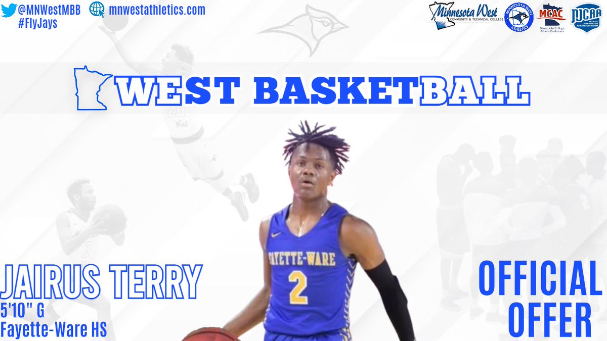 After a great talk with <a href="/CoachStoebs/">Brian Stoebner ✝️</a> I am blessed to receive an offer from Minnesota West . Go BlueJays ! <a href="/CoachChearis/">Coach Chearis</a>